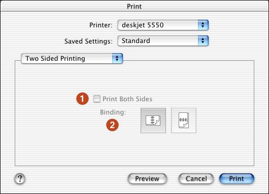using printer software with Mac OS X 2. Color Options : Click to set saturation, brightness, and color tone. 3. Digital Photos: See printing digital photographs. 4.