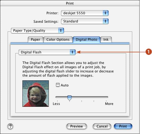 printing digital photographs automatically balance sharpness. 4. Smoothing: Adjust distortion to preference. Click Automatic to allow the printer driver to automatically balance smoothing. 5.