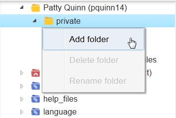 Organizing Your Universal Library. You can add and delete folders that you have Write access to in your Universal Library. Adding a Folder. 1.
