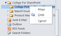 You can also drag-and-drop other documents from your desktop or a Windows Explorer folder location.
