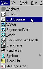 Display a Source Listing Displays Source listing