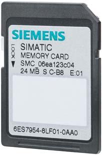 SIMATIC memory card 11.1 SIMATIC memory card - overview Insertion of the SIMATIC memory card 1 Serial number, e.g. SMC_06ea123c04 2 Product version, e.g., E:01 3 4 5 Order number, e.g., 6ES7954-8LF01-0AA0 Memory size, e.