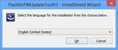Right-click the downloaded "FlashAirFWUpdateToolV3_v30002_a.zip" and select "Extract All...". Select a destination to save the extracted folder and click "Extract".