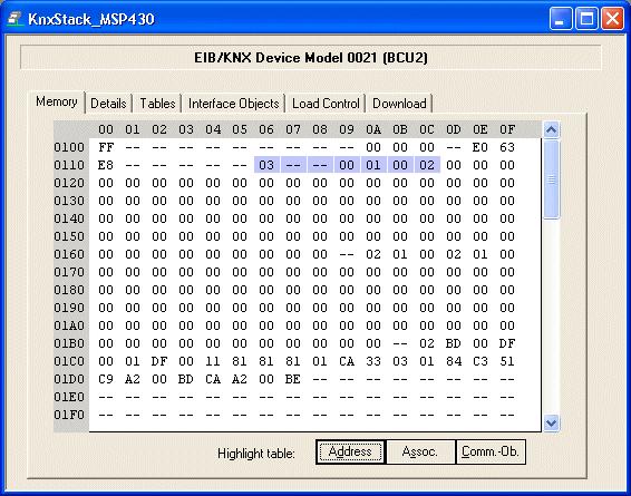 The download procedure for BCU1 devices is defined implicitly and it is the same for all devices. Now, the 002x and 070x device models are also part of the EIB/KNX specification.