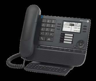 Advanced telephony features Backlit