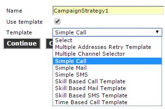7.2. Create Campaigns Campaign was created and run manually for testing outbound voice calls. To do that, campaign strategies using a simple call template and contact list were created. 7.2.1.