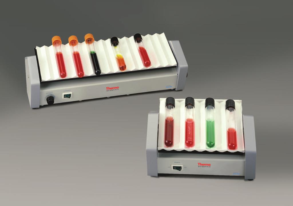 Vari-Mix and Speci-Mix Test Tube Rockers Compact, precision-controlled platform mixers provide smooth rocking action for uniform specimen suspension All models hold 10 to 30mm diameter tubes and are