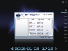 SMART Recovery With SMART Recovery, users can quickly create backups of changed data files (Note 2) or copy files from a specific backup on PATA and SATA hard drives (partitioned on NTFS file system)