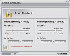 SMART TimeLock SMART TimeLock allows users to effectively manage computer usage time with simple rules and options.