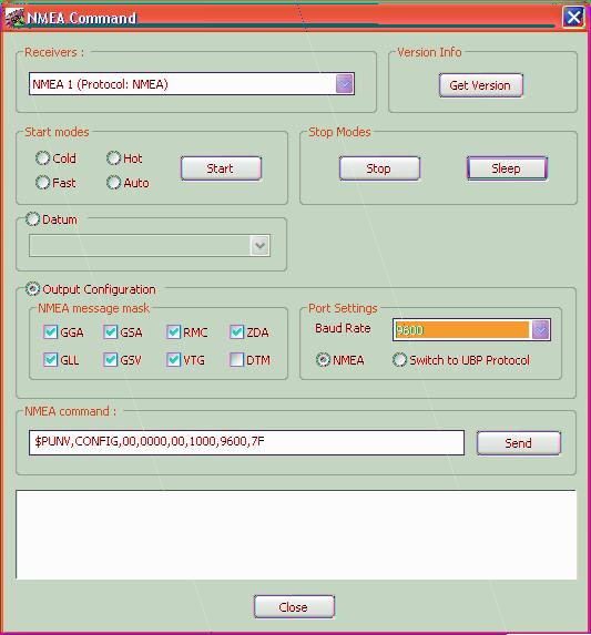 Software and Sample Codes 4--. How to set baud rate Baud rate can be set via Orion Analyzer as to serial interface. Click icon on the toolbar.