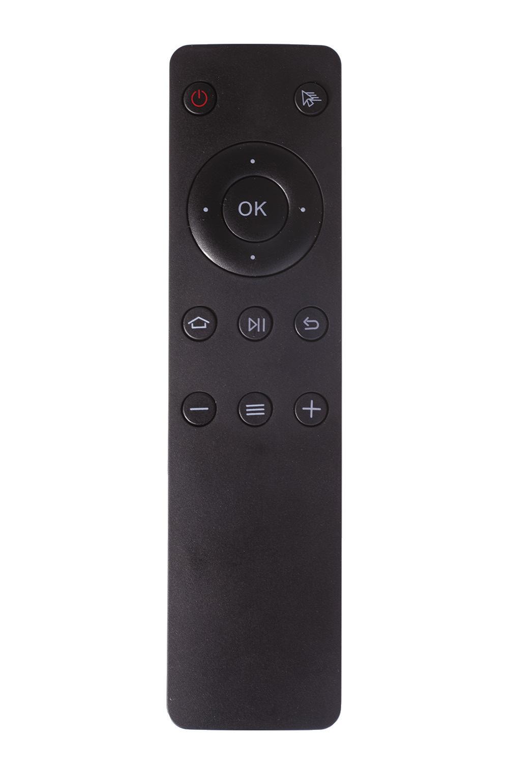 Product Overview Remote 1 2 3 4 5 6 7 8 9 10 1. Power 2. Mouse Toggle 3. Directional Control 4. OK 5. Home 6. Play/Pause 7. Back 8. Volume Down 9. Menu/Options 10.
