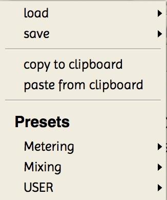 You can use paste from clipboard in another instance of the plugin to apply these settings to that instance or you can paste that into a text document to share it with other users.