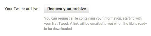 Delete unused accounts To download your Twitter account, access your Settings by