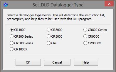 Make A Master Program: DLD files CRBasic DLD files Edlog DLD files CRBasic.