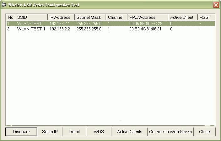 Auto Discovery Tool Auto Discovery can be used to find out how many devices are in your local area network The name of the tool is WirelessConf.exe.