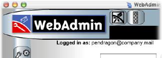 Domain administrators are setup only through the WebAdmin web application. A system admin or domain admin for the domain can do this.