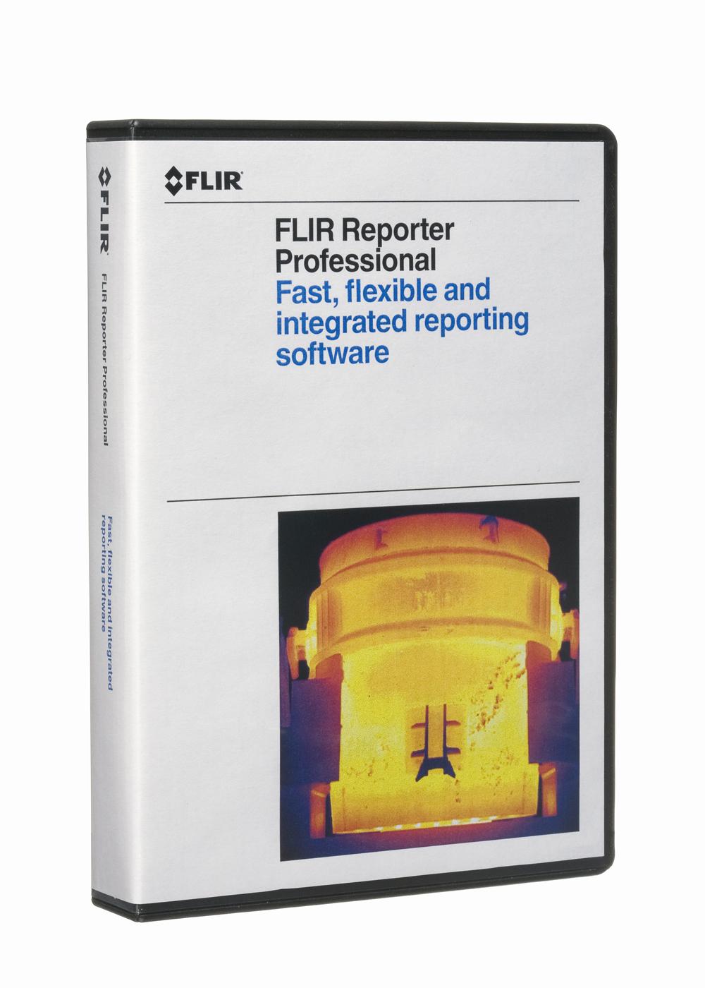 Optional Software T197717; FLIR Reporter Professional (DVD) FLIR Reporter Professional is a powerful software for creating compelling and professional, fully customized, easy-tointerpret maintenance