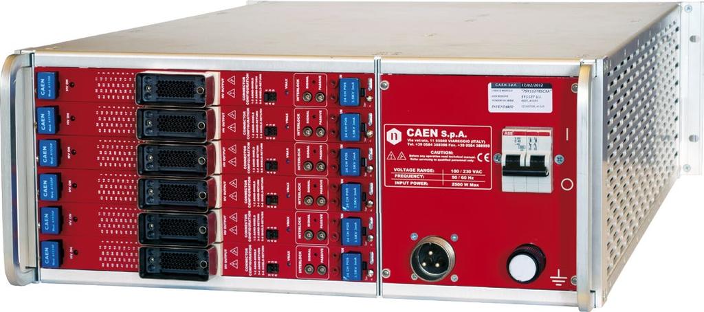 26 Power Supplies / Universal Multichannel Systems / Mainframes 2014 Product Catalog q Universal Multichannel Systems - Mainframes - continued SY5527 Universal Multichannel System Available in a