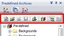 You can select a folder and you will see all the entities contained in that folder Notice the