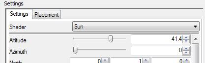 Lab 2 In the Session Entities tab, double click on Sun light to edit its definition Change the light s