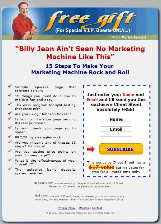 Squeeze Page 1. What freebie can you OFFER your potential buyers that will draw them into your marketing funnel? 2. What headline will you use to announce this freebie offer? 3.