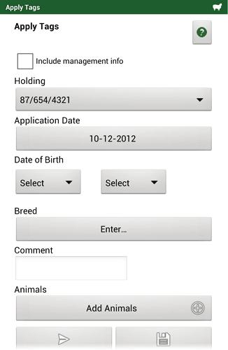 Appendix II - Link to StockMove Express for Android Use the StockMove Express Help Guide Touch the help icon at the top