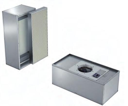 1020 / 1030 / 1040 The CWIC System is a versatile system: Individual Filter Fan Units (CWIC modules) can be connected to form different size cleanroom