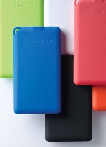 RECTO CM5150 Trendy 4000 mah power bank with rubber