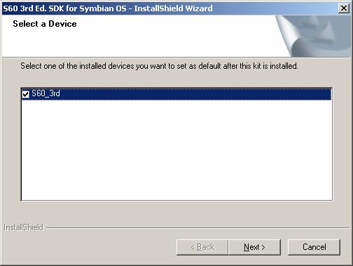 S60 3rd Edition SDK for Symbian OS Installation Guide 13 Figure 6: Setup Status 7.