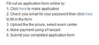 4 2. APPLICATION FOR ADMISSION AND USER ACCESS Once you have identified the degree program of your choice There is a new applicant s guide (as below) on the homepage with direct links and directions