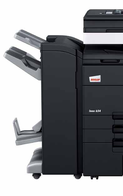Productivity-enhancing Besides offering easy-to-use performance, the ineo 654 comes with numerous other innovative technical features that will enhance the productivity of your document workflow.