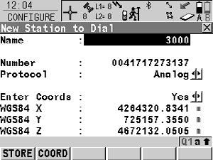 22.6 Creating a New Station to Dial/Editing a Station to Dial Access step-bystep CONFIGURE XX Station to Dial CONFIGURE Stations to Dial allows new stations to be created, provides a list of