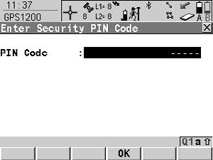 5 Receiver Protection with PIN The receiver can be protected by a Personal Identification Number.