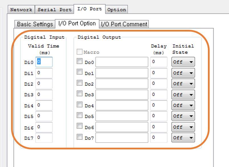 2.5 Advanced Operation You can use this application in detail by using the parameters below.