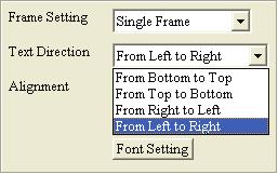 After complete Static Text settings, the users can get the