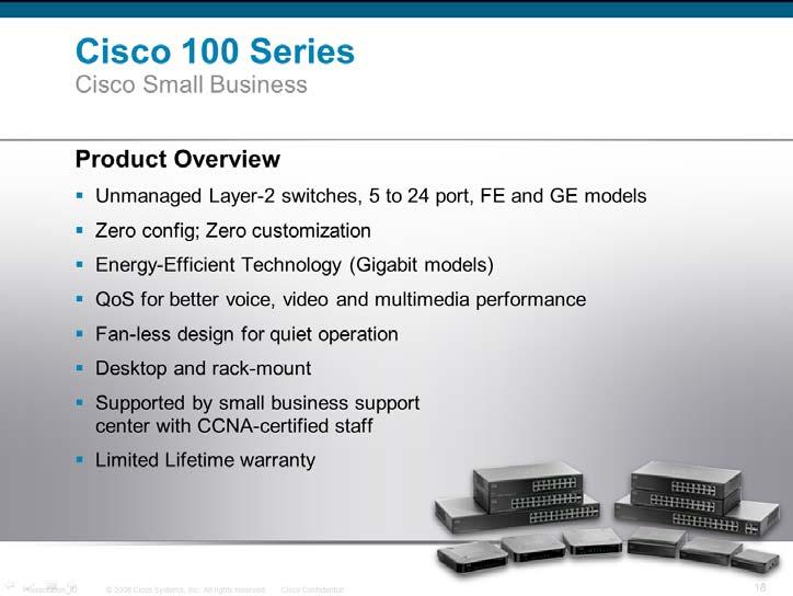 Cisco 100 Series 2003, Cisco Systems,