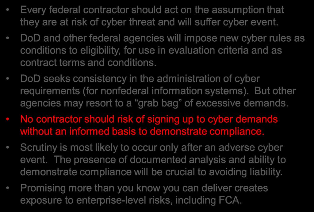 Cyber Compliance: