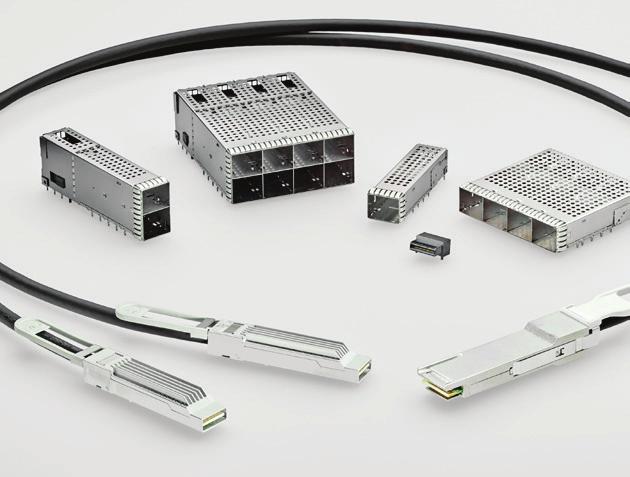 28 Gbps solution provides QSFP28 functionality in a smaller, generally SFP-sized form factor 33% higher density than QSFP to fit more ports (up to 72) on a