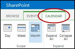 Use the following steps to connect the calendar to Outlook: Open Outlook and minimize the window Open the SharePoint site Navigate to your calendar Choose the Calendar tab Choose the Connect