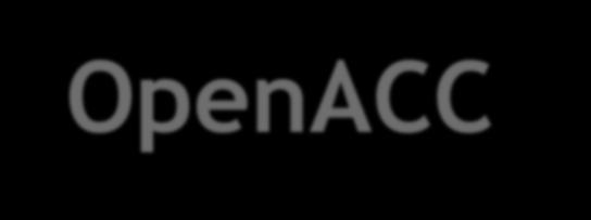 OpenACC Open Programming Standard