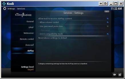 7. If you want you can also enable UPnP and Airplay through the UPnP and AirPlay menu s 8.