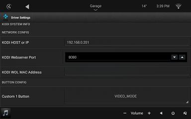 A customer can also view the status of their KODI system
