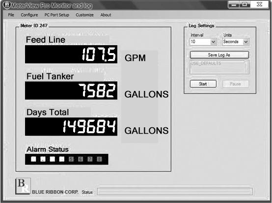Multi-Point Calibration & Scaling The meter is set up at the factory for 2-point linear calibration. The number of points for multi-point calibration/scaling is set up in the Advanced Features menu.