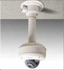 A variety of mounting options make these dome cameras easy to