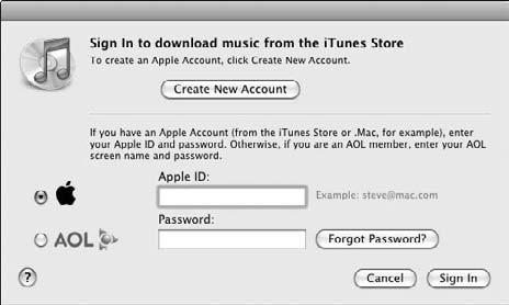 Chapter 12: Using itunes and ipods Buy Music from the itunes Store 1.