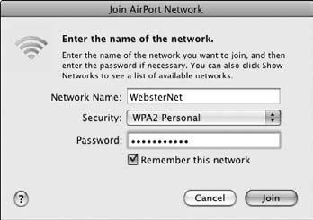 Access a Closed Wireless Network Access a Closed Wireless Network 1. Turn on AirPort if it isn t enabled already. Remember, you can use the AirPort menu to quickly turn AirPort on or off. 2.