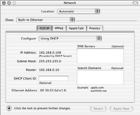Chapter 22: Networking with Older Macs Connect an Older OS X Computer to Your Network 212 1. If the older Mac doesn t have AirPort, select a network router or switch with extra LAN Ethernet ports.