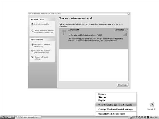 Configure AirPort in Windows Configure AirPort in Windows 1. Boot up the computer in Windows and then choose Start Control Panel. 2.