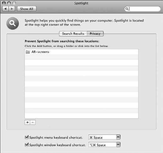 Chapter 3: Managing Files and Folders Search Your Computer with Spotlight 1. Click the Spotlight icon in the upper-right corner of the OS X menu bar. The Spotlight icon looks like a magnifying glass.