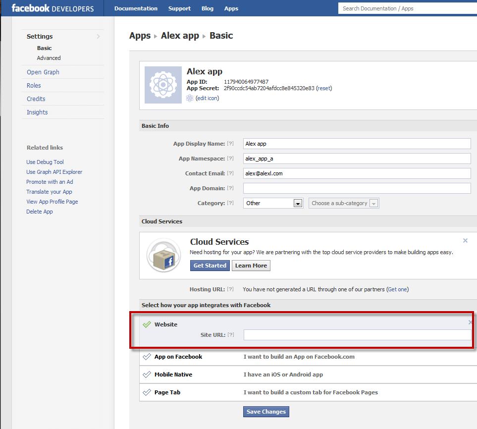 Design and Content 3. Click Create New Application and perform all of the steps of the app creation wizard. Using the app by the Facebook Open Graph 2.